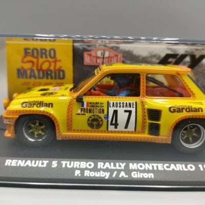 RENAULT 5 TURBO RALLY MONTECARLO 1982