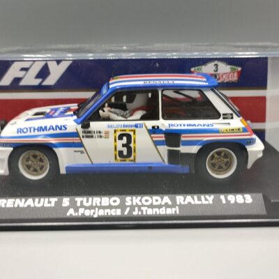 RENAULT 5 TURBO SKODA RALLY 1983